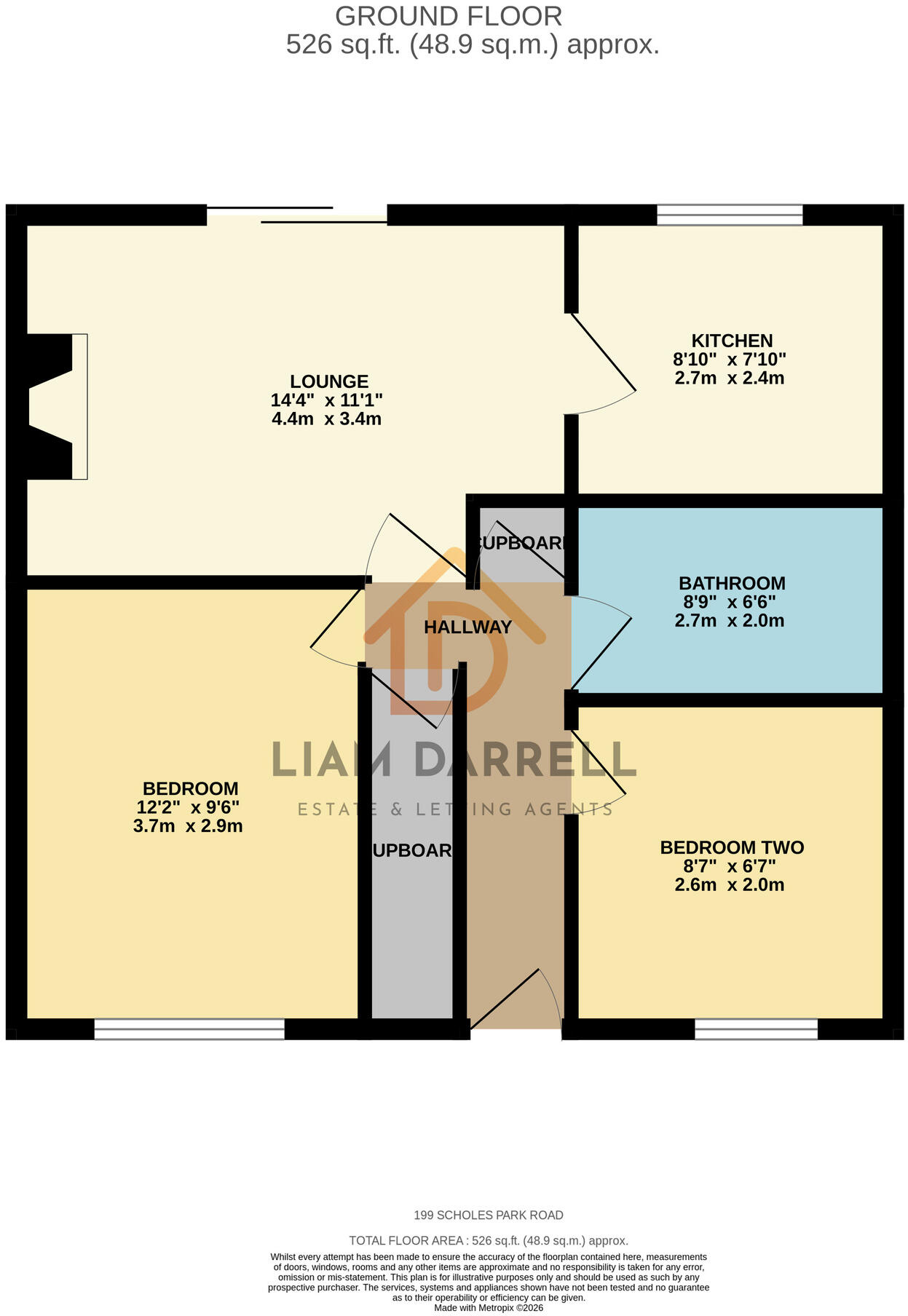 Scholes Park Road, Scarborough, North Yorkshire floorplan