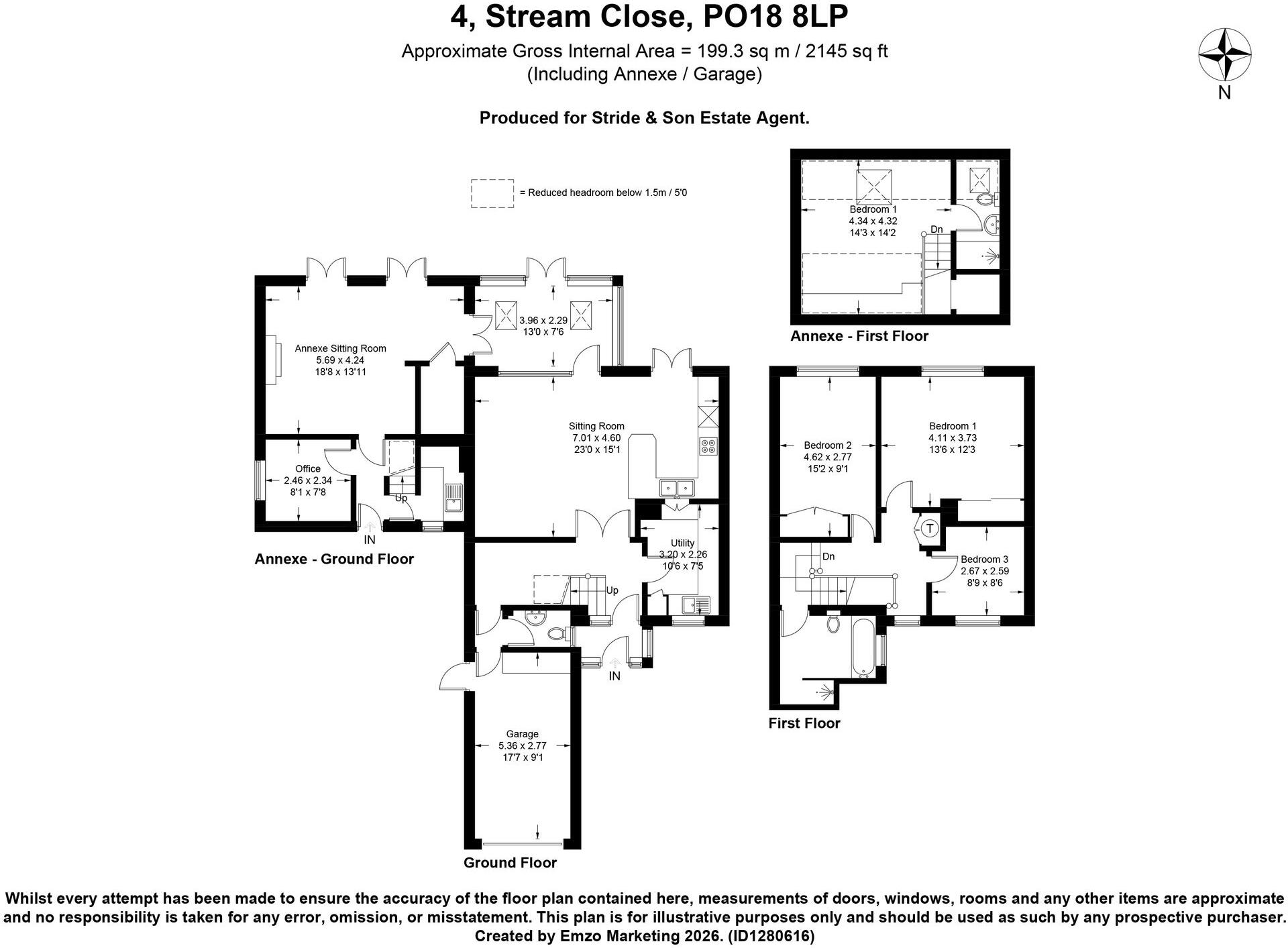 Stream Close, Bosham, PO18 floorplan