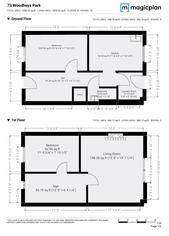 Woodheys Park, Kingswood, Hull floorplan