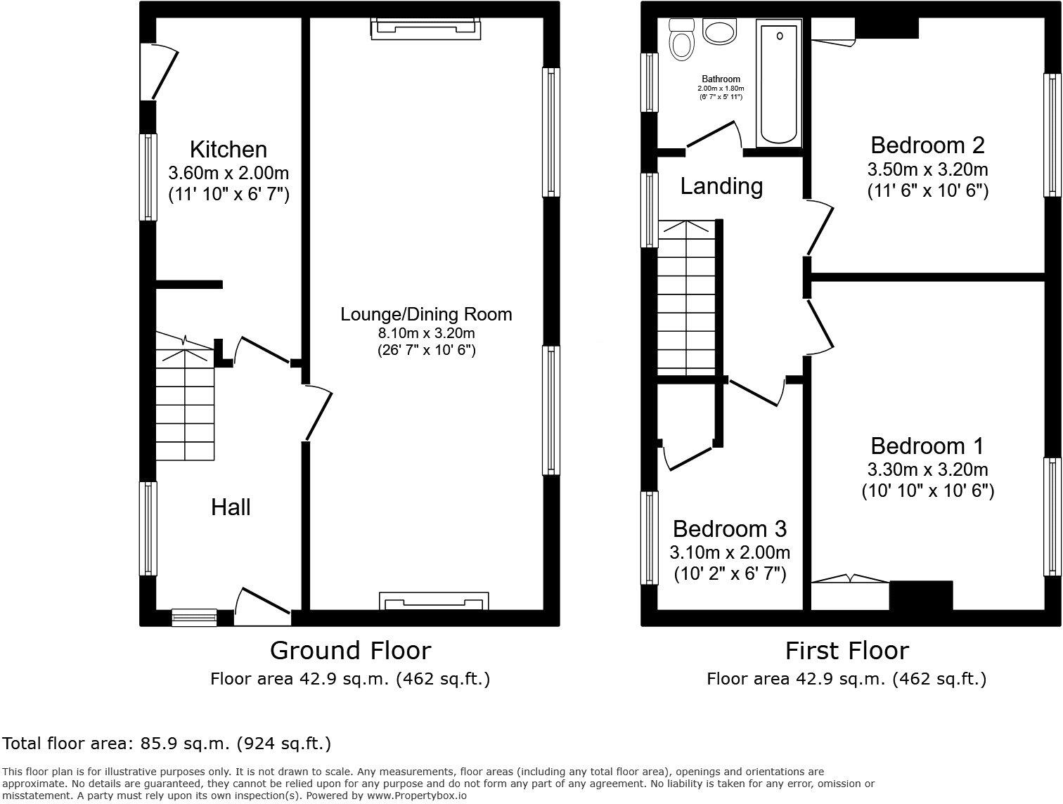 Ashcroft, Stanhope, Bishop Auckland, DL13 floorplan