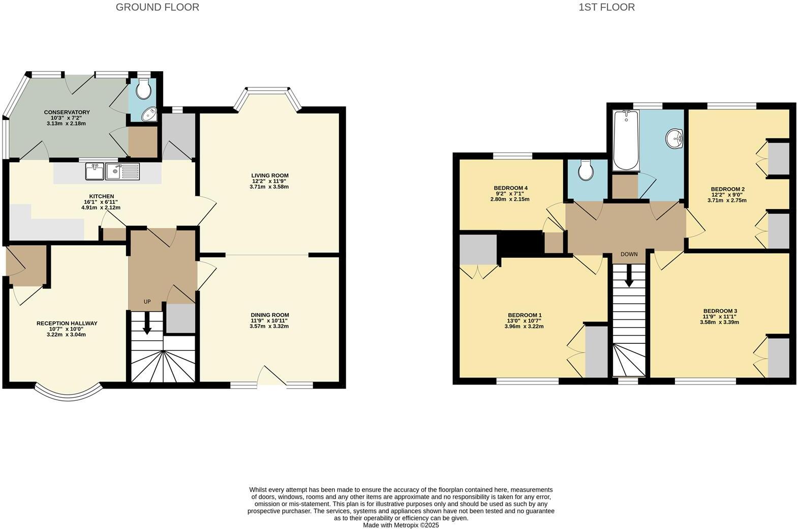 Countess Wear Road, Exeter floorplan
