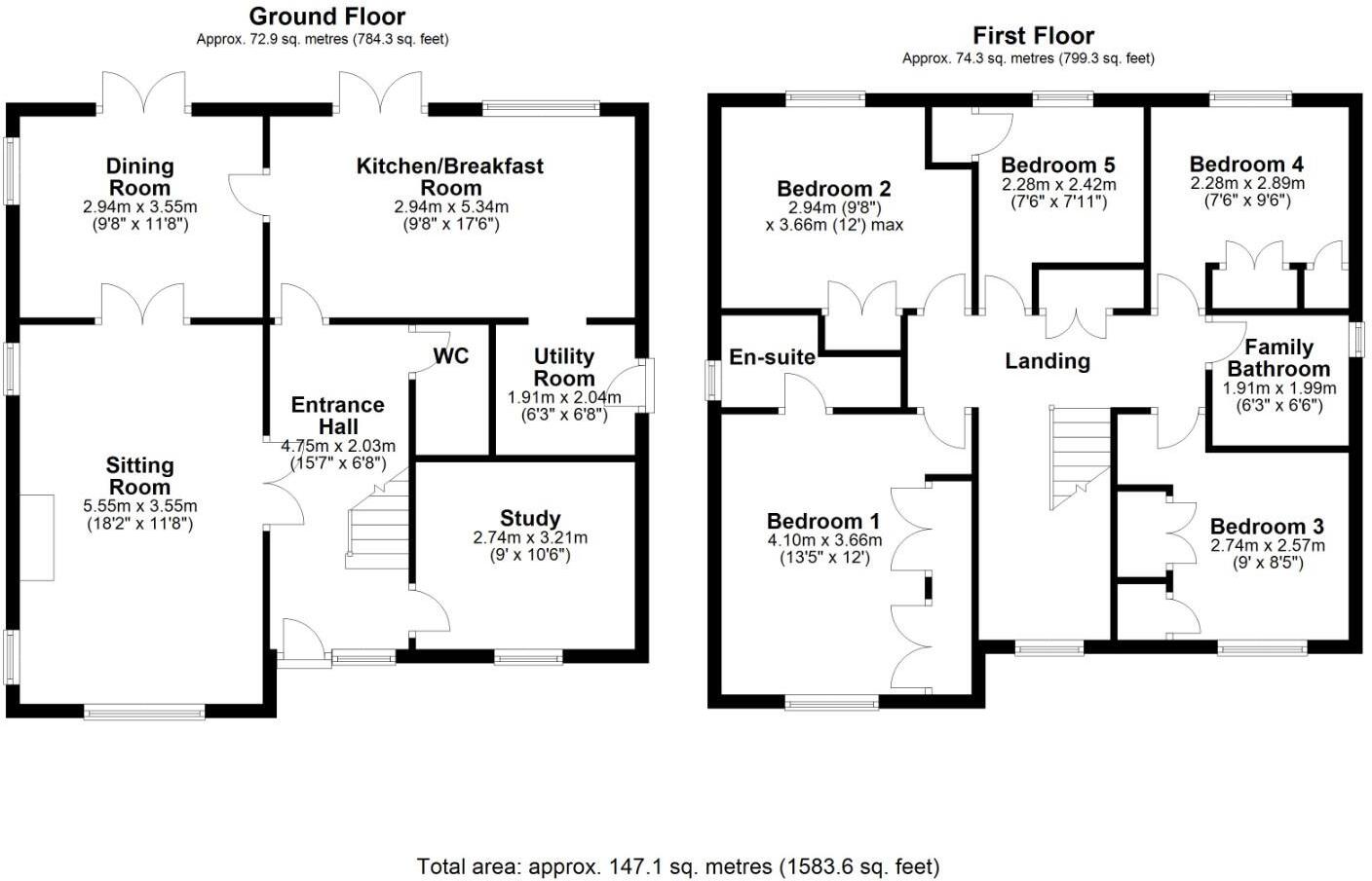 Barnby Close, Haverhill floorplan