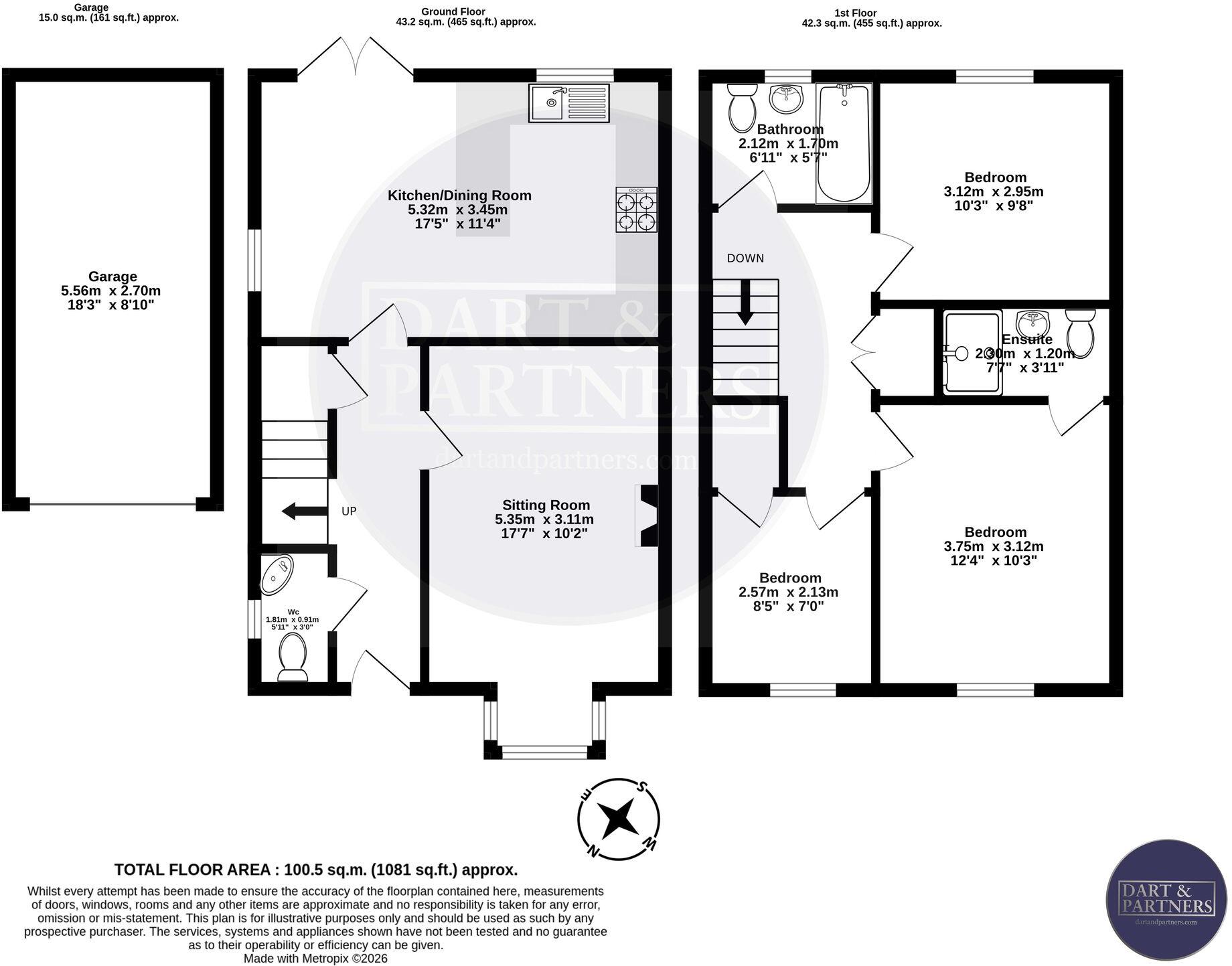 Carnac Drive, Dawlish, EX7 floorplan