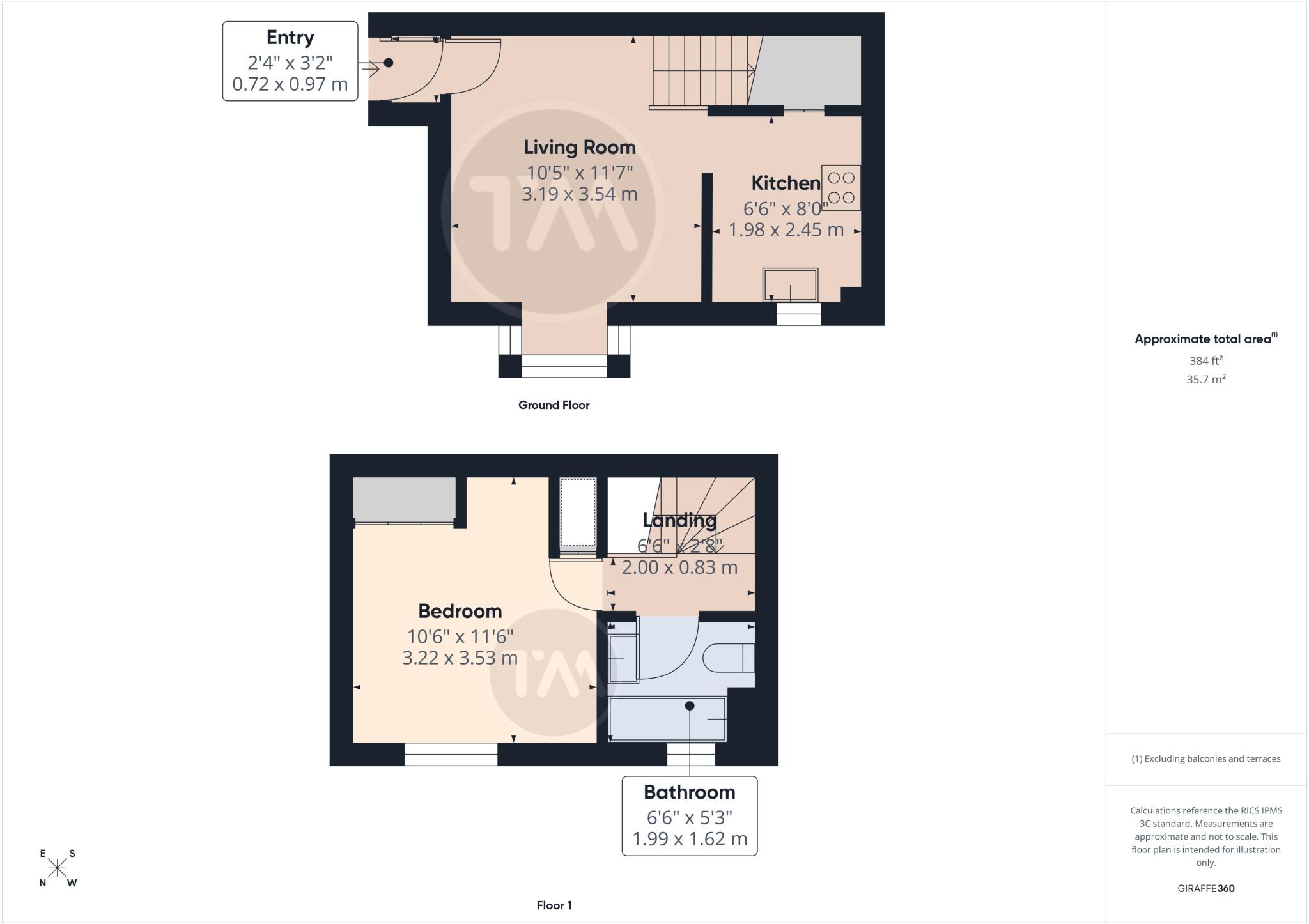 Chawston Close, Eaton Socon, St. Neots, Cambridgeshire, PE19 floorplan