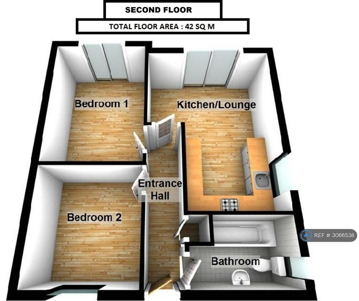 Woodley Headland, Milton Keynes, MK6 floorplan