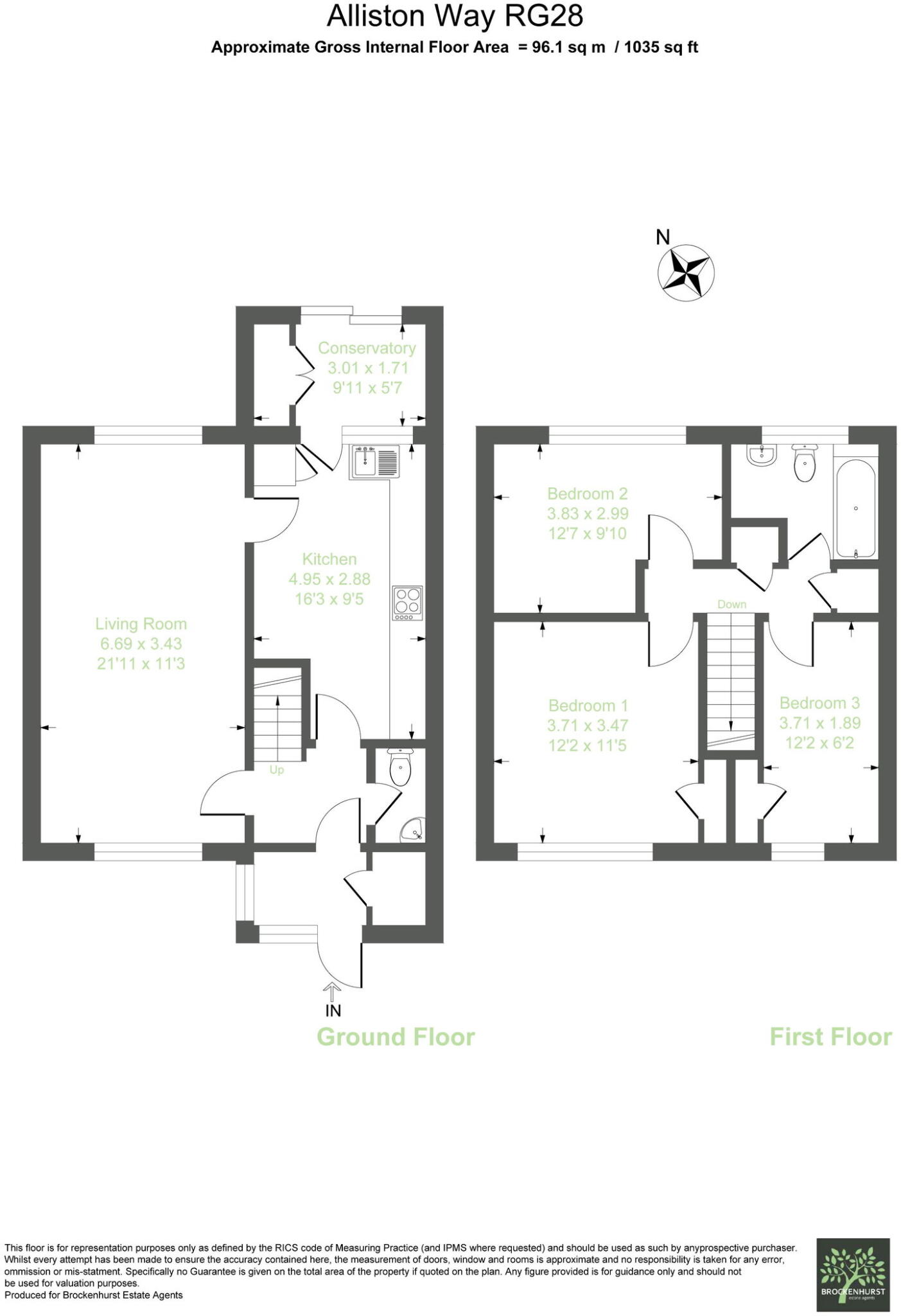 Alliston Way, Whitchurch, RG28 7LE floorplan