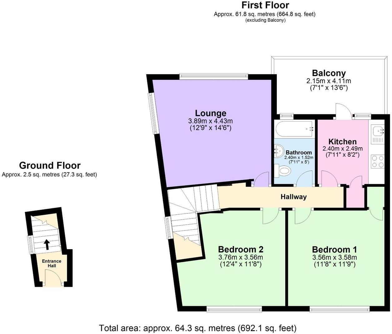 South Ferring floorplan