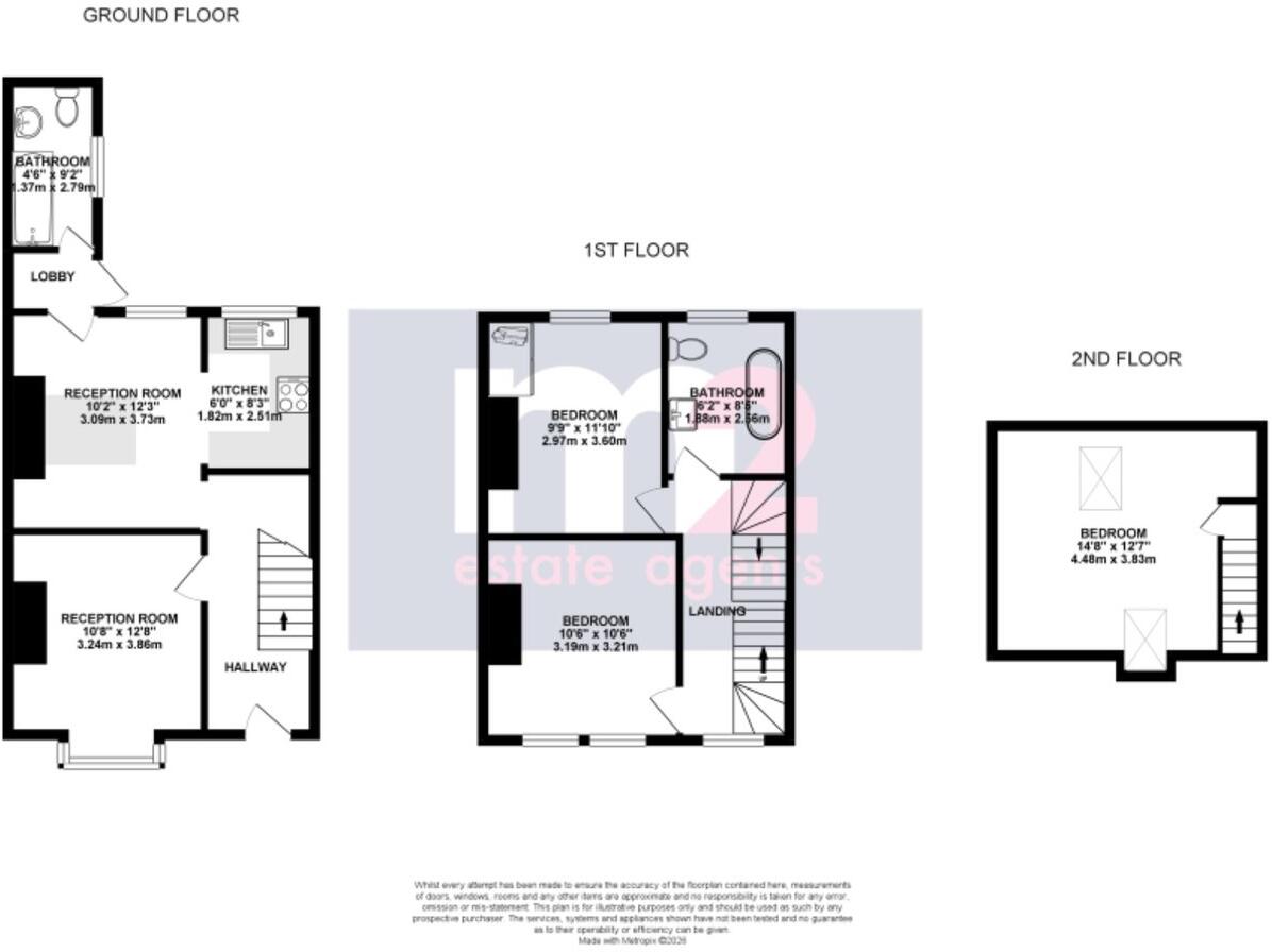 Spring Street, Newport, NP20 floorplan