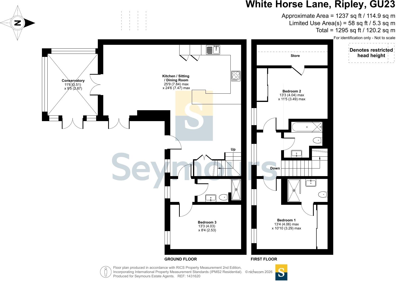 White Horse Lane, Ripley, Surrey, GU23 floorplan