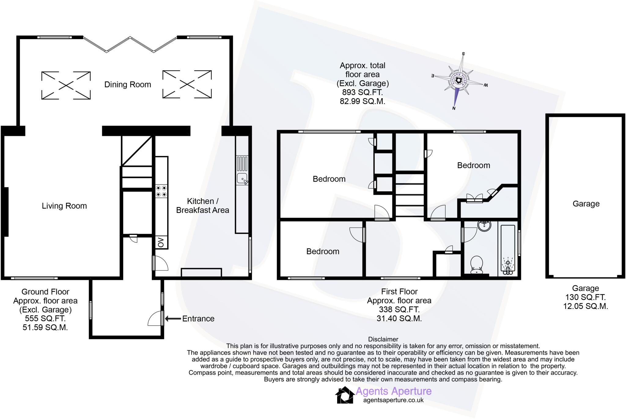 Colne Close, South Woodham Ferrers, Chelmsford, Essex, CM3 floorplan