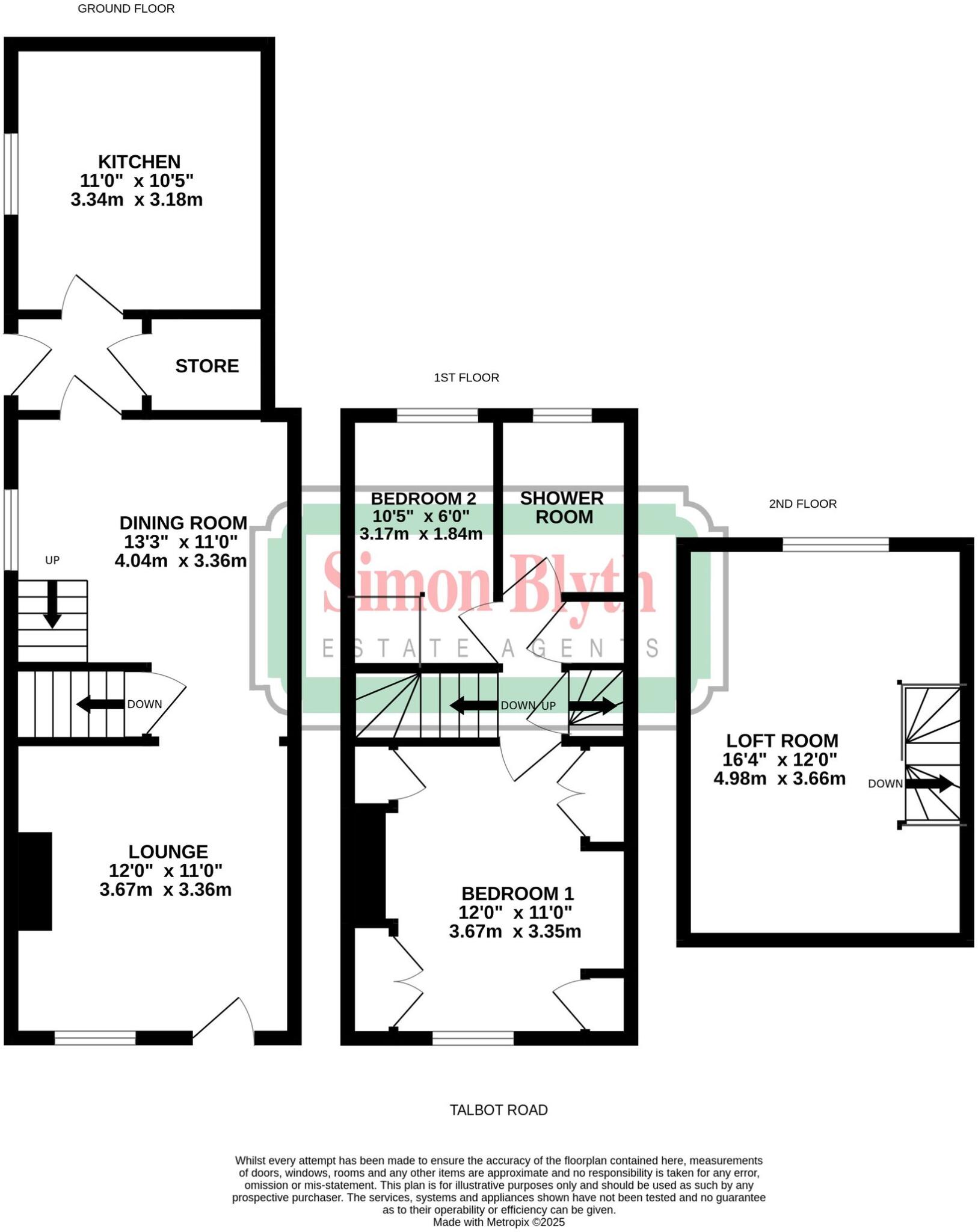 Talbot Road, Penistone, S36 floorplan