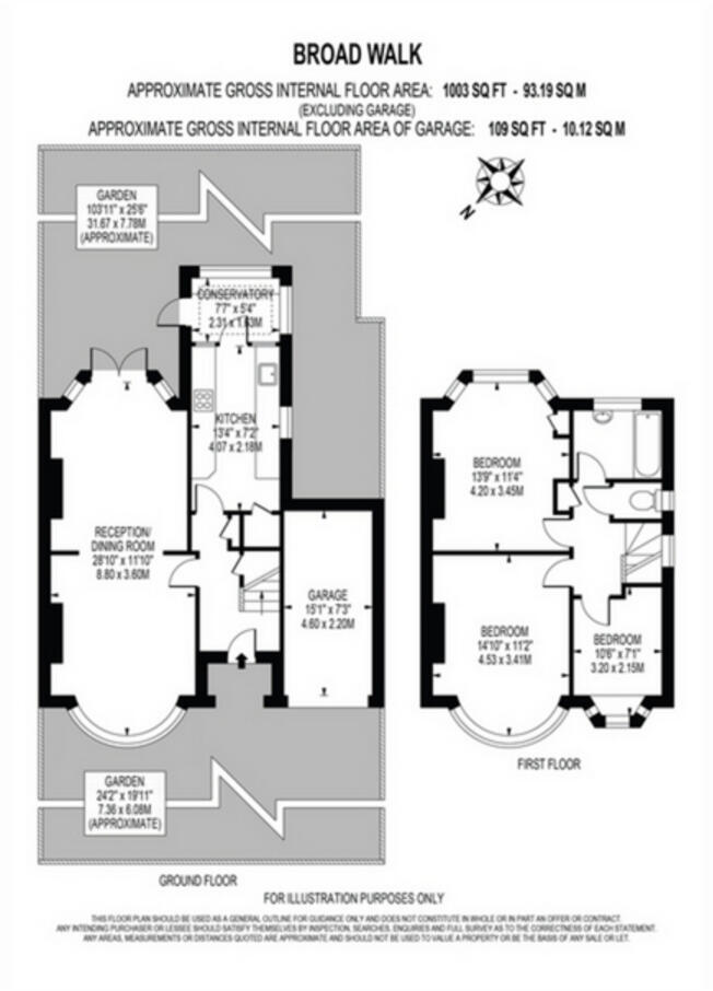 Broad Walk, London SE3 floorplan