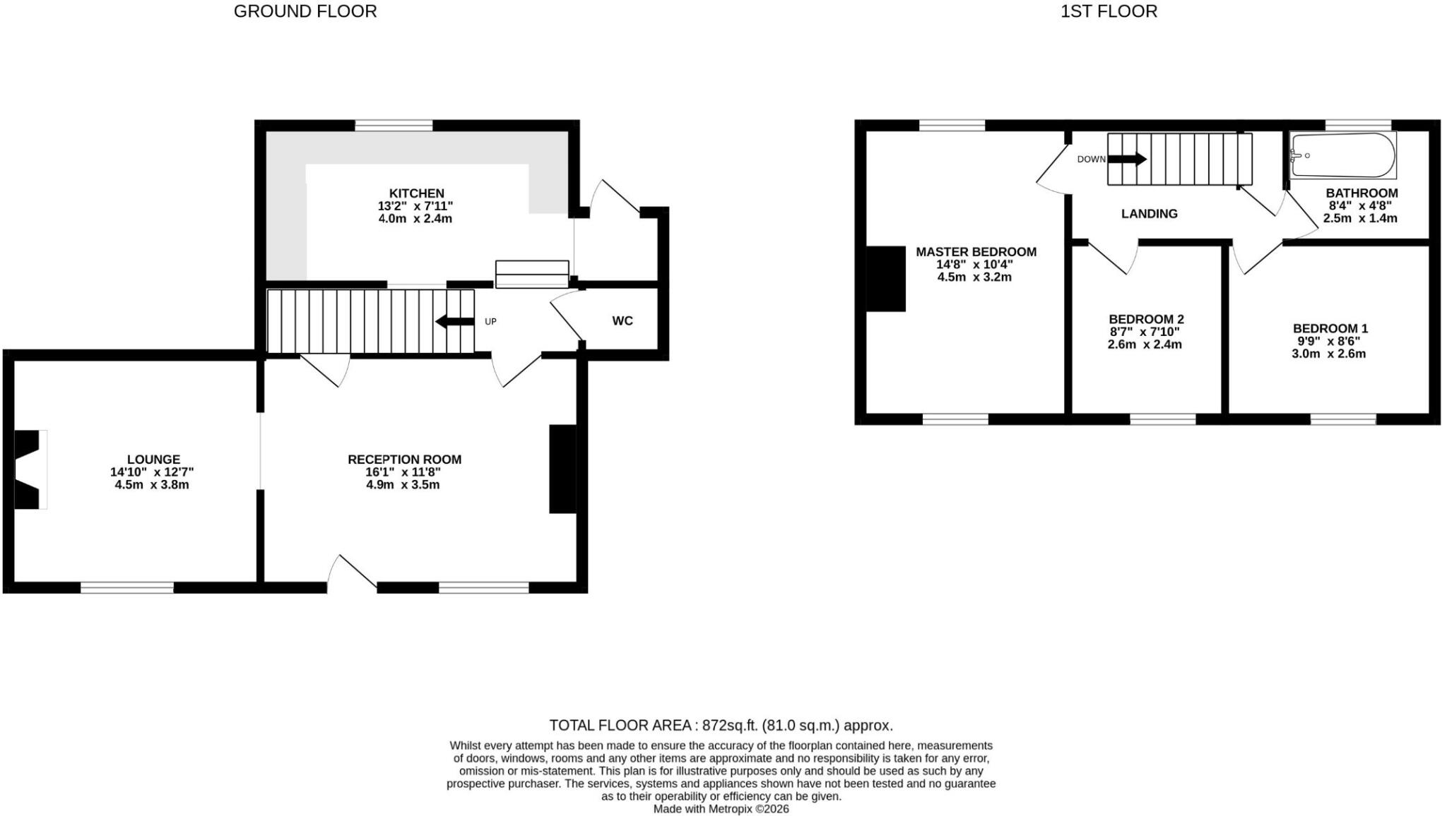 Fore Street, Camelford floorplan
