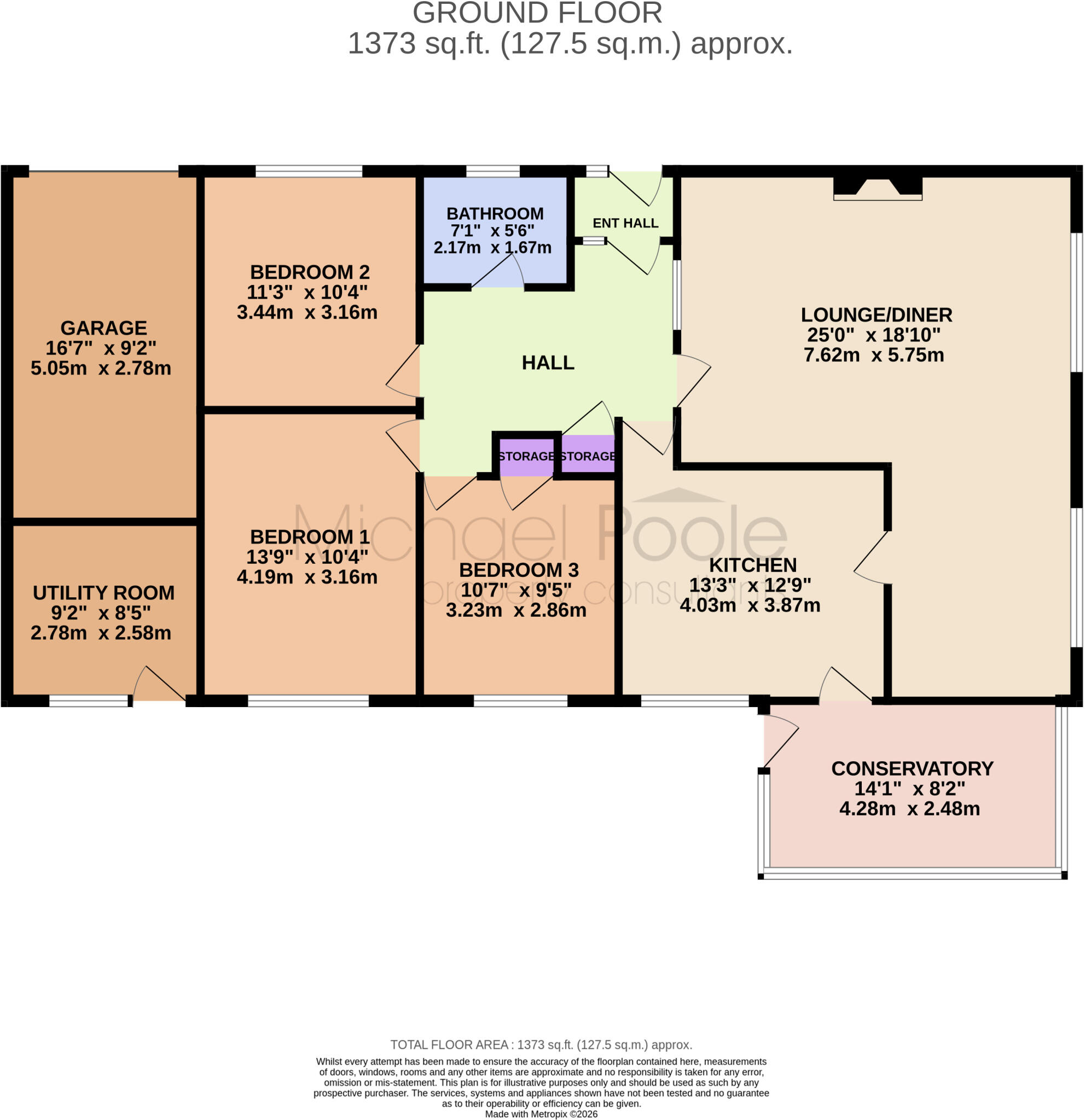 Seymour Close, Marske-by-the-Sea floorplan