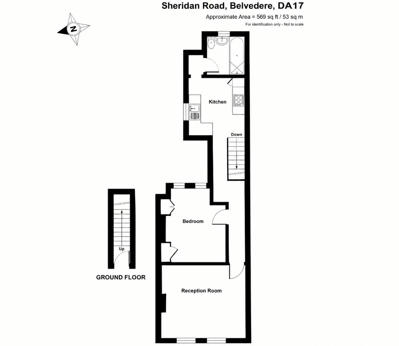 Sheridan Road, Belvedere, DA17 floorplan
