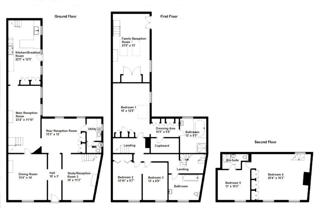  North Street, Ashburton, Devon floorplan