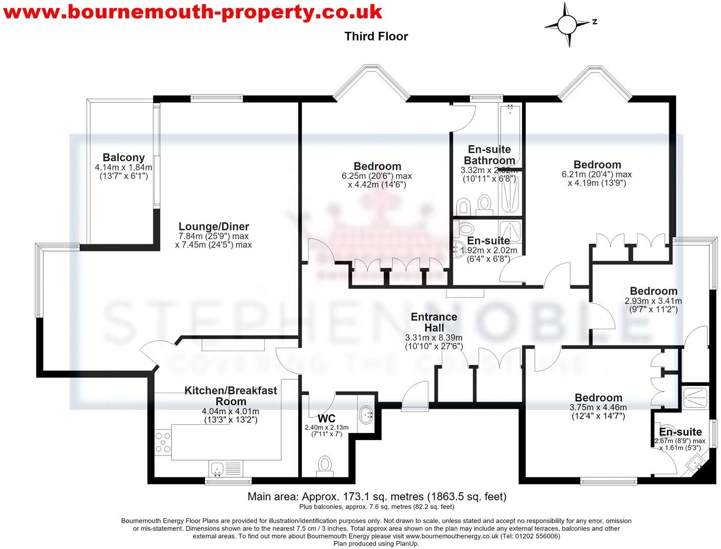 Manor Road, Bournemouth, BH1 floorplan