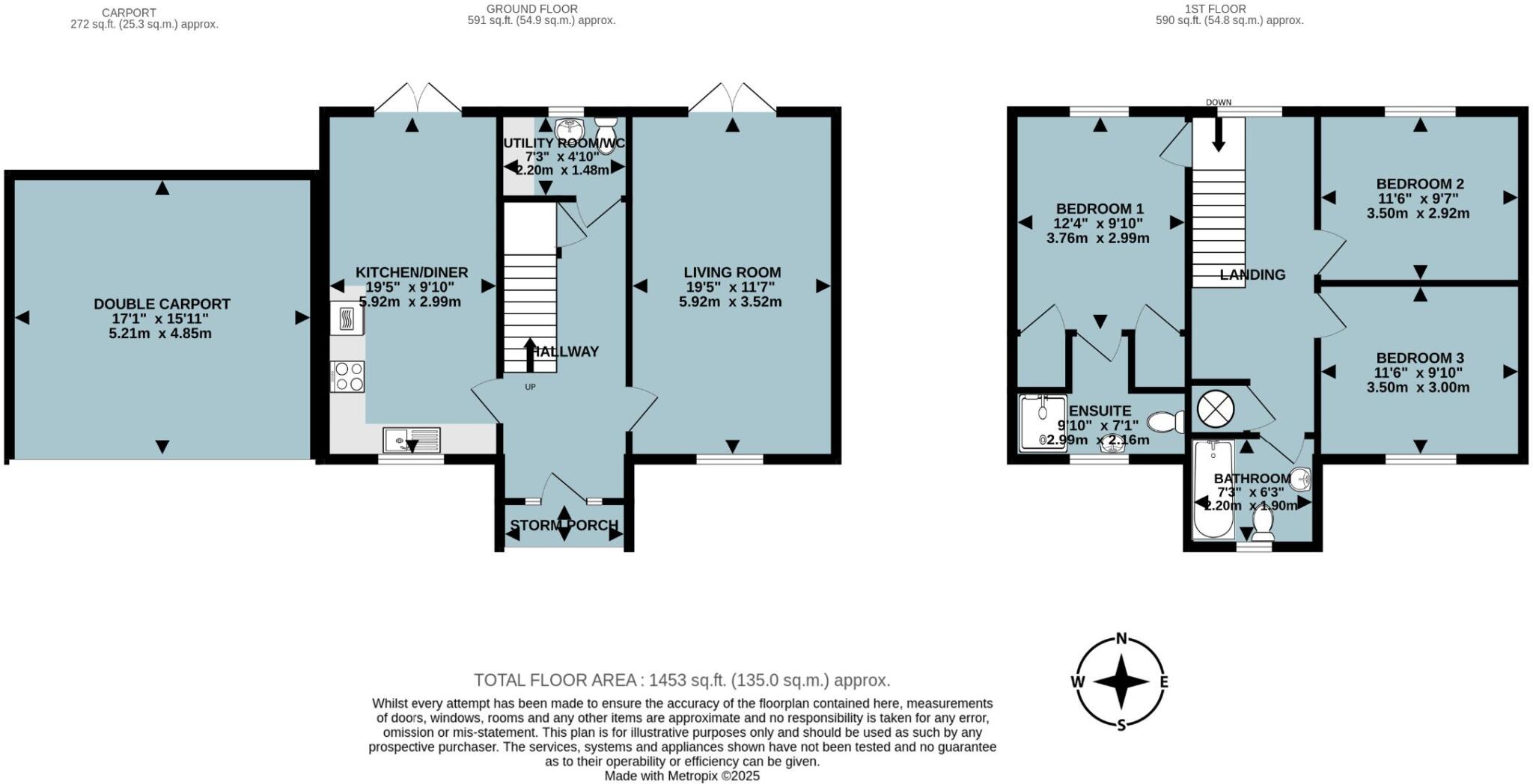 St. Marys Close, South Molton floorplan