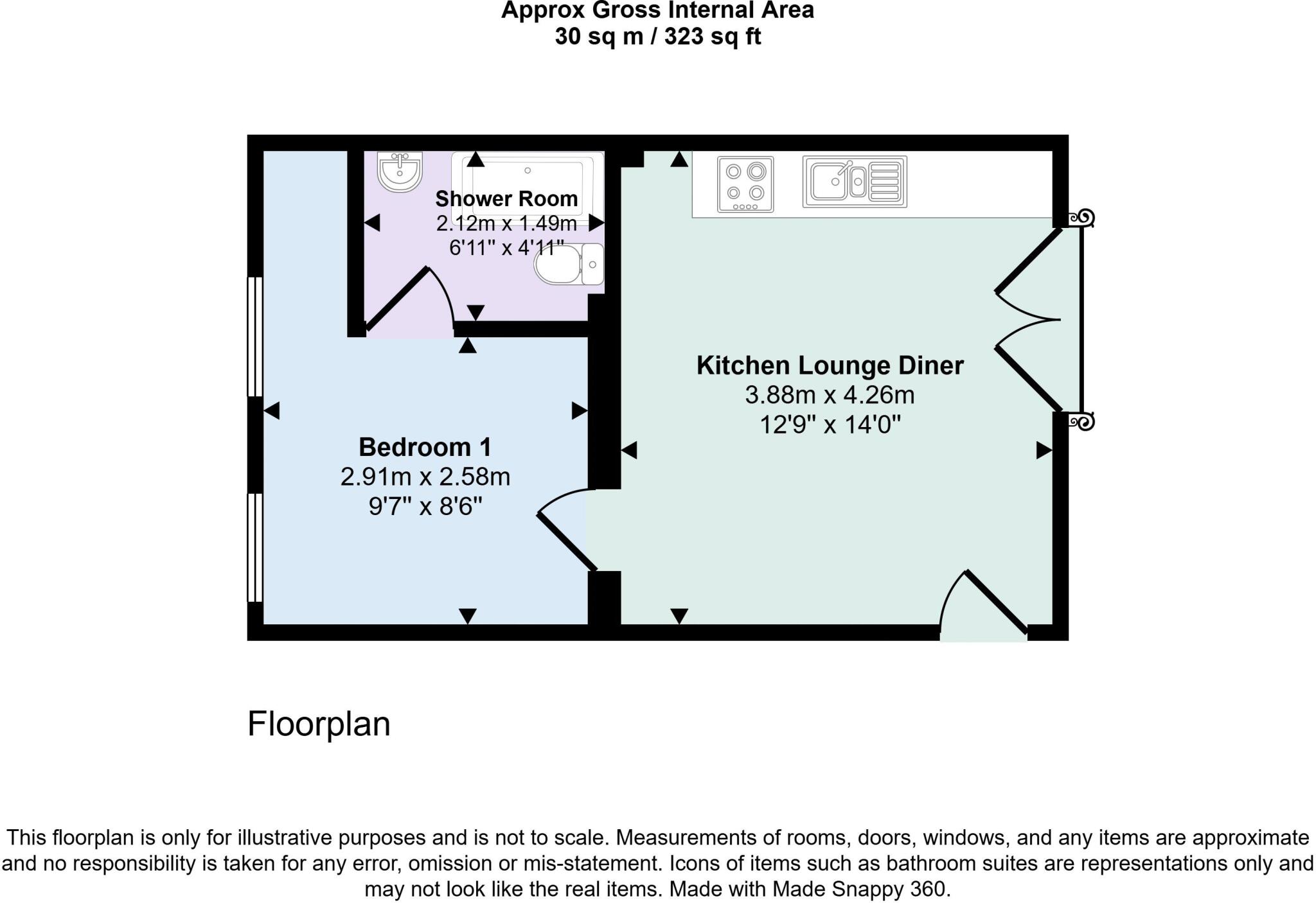 Duke Street, Trowbridge floorplan