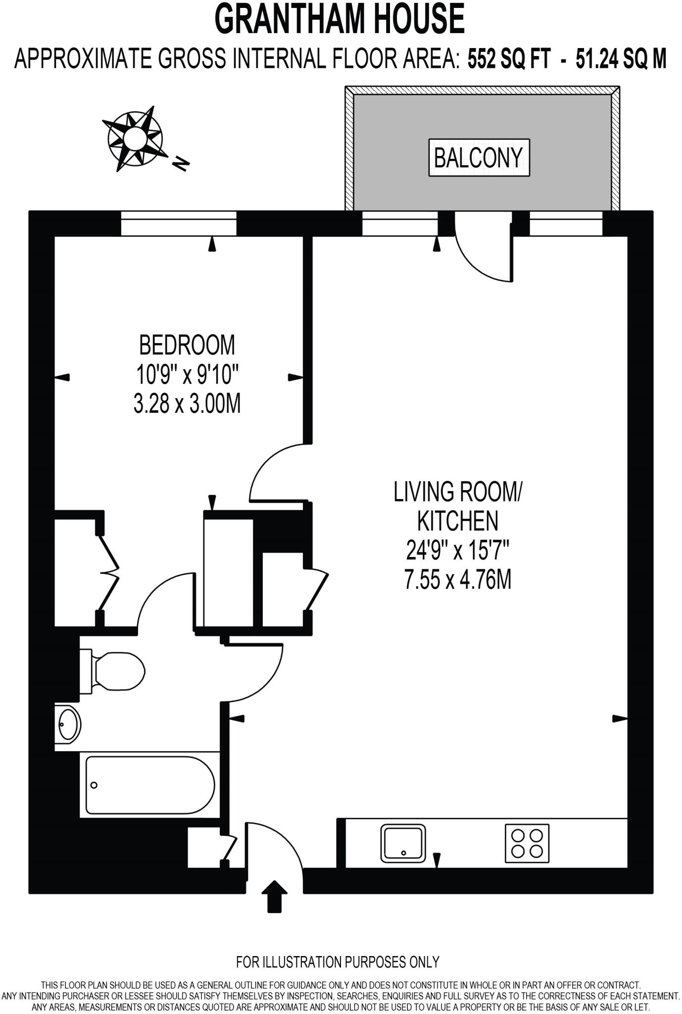 Grantham House, London City Island, London, E14 floorplan