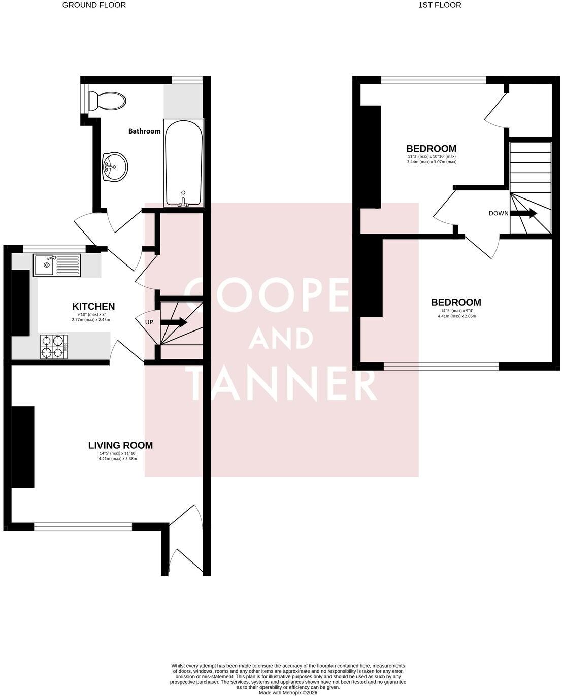 Wilfrid Road, Street, BA16 floorplan