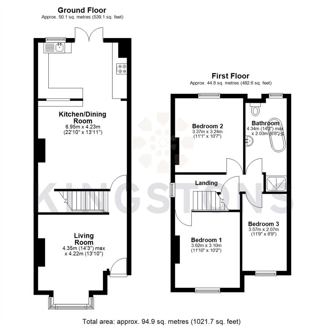 West End, Melksham floorplan