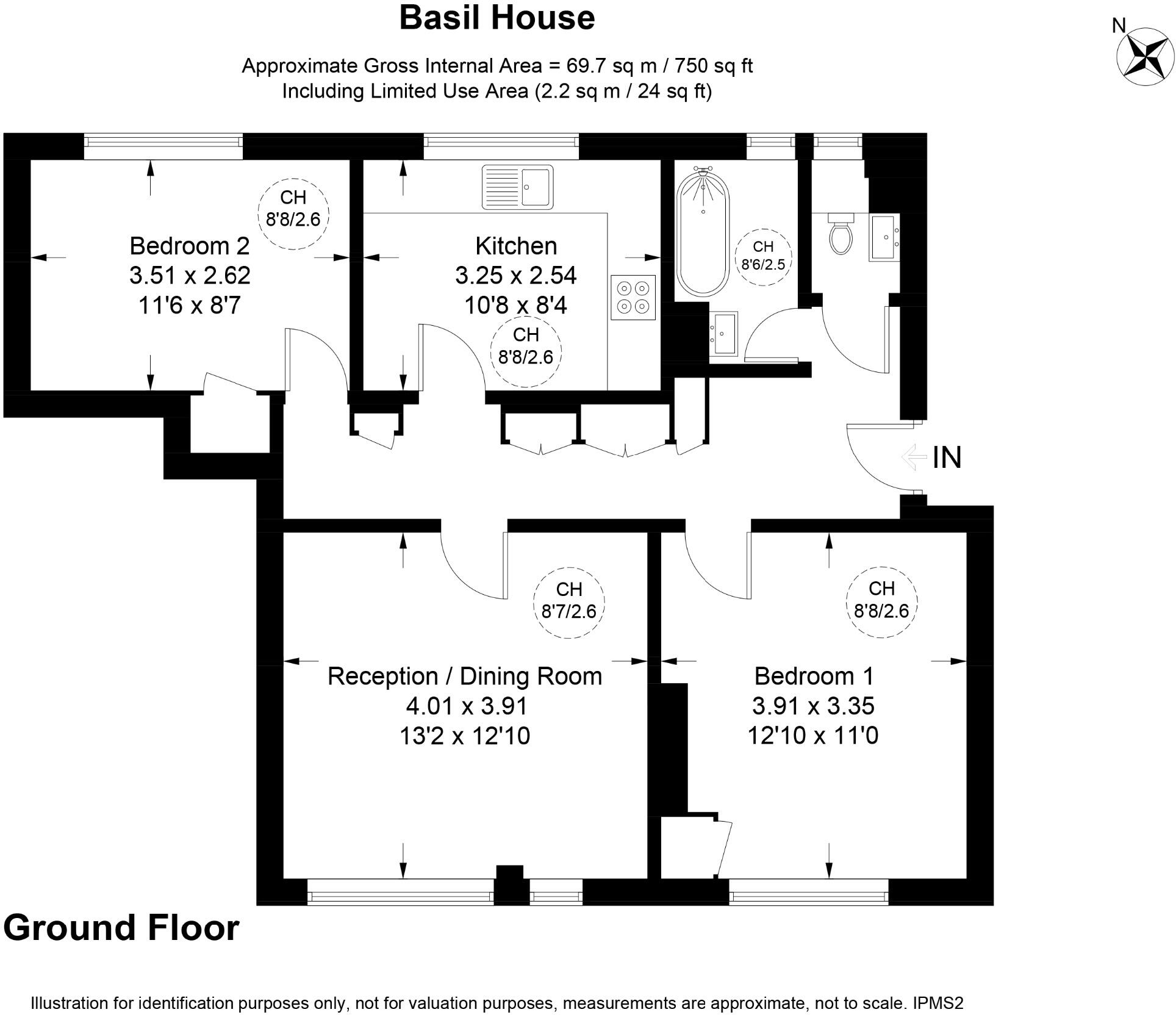 Basil House, Nine Elms floorplan