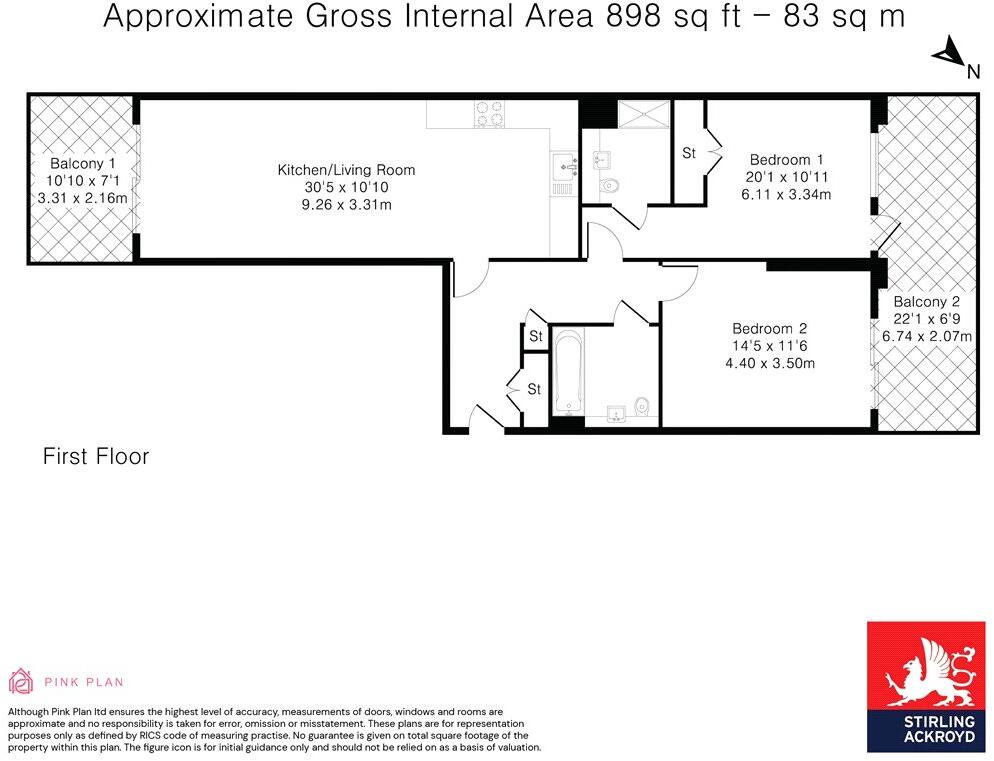 Knaresborough Drive, London, SW18 floorplan