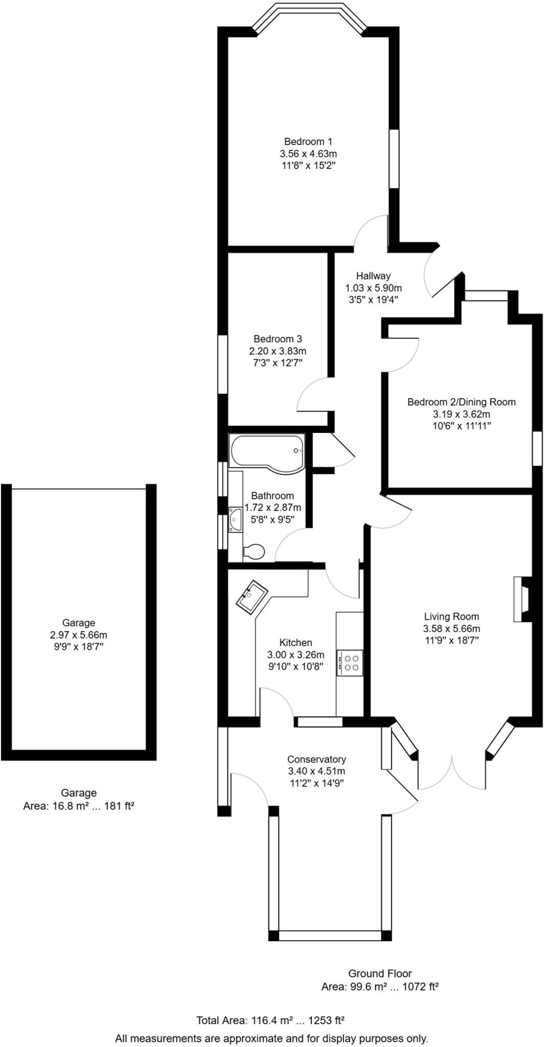 Upway, Rayleigh, SS6 floorplan