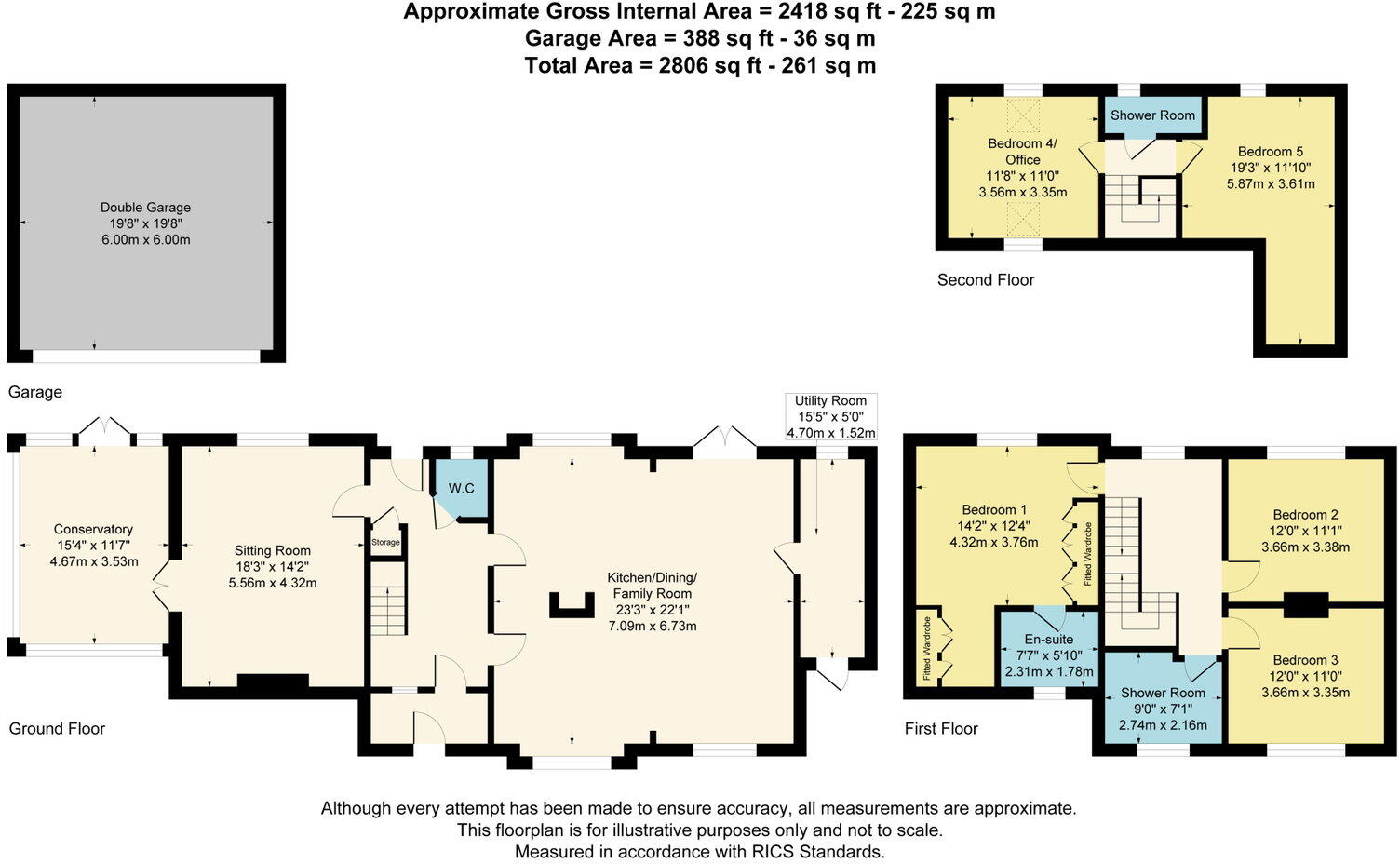 Shutter Lane, Gotherington, Cheltenham, GL52 floorplan