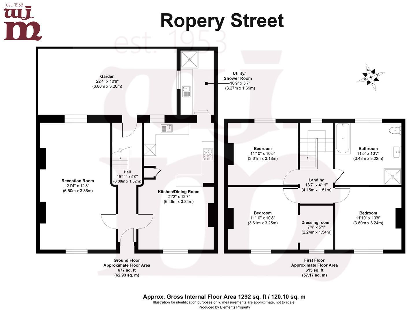 Ropery Street, Mile End, E3 floorplan
