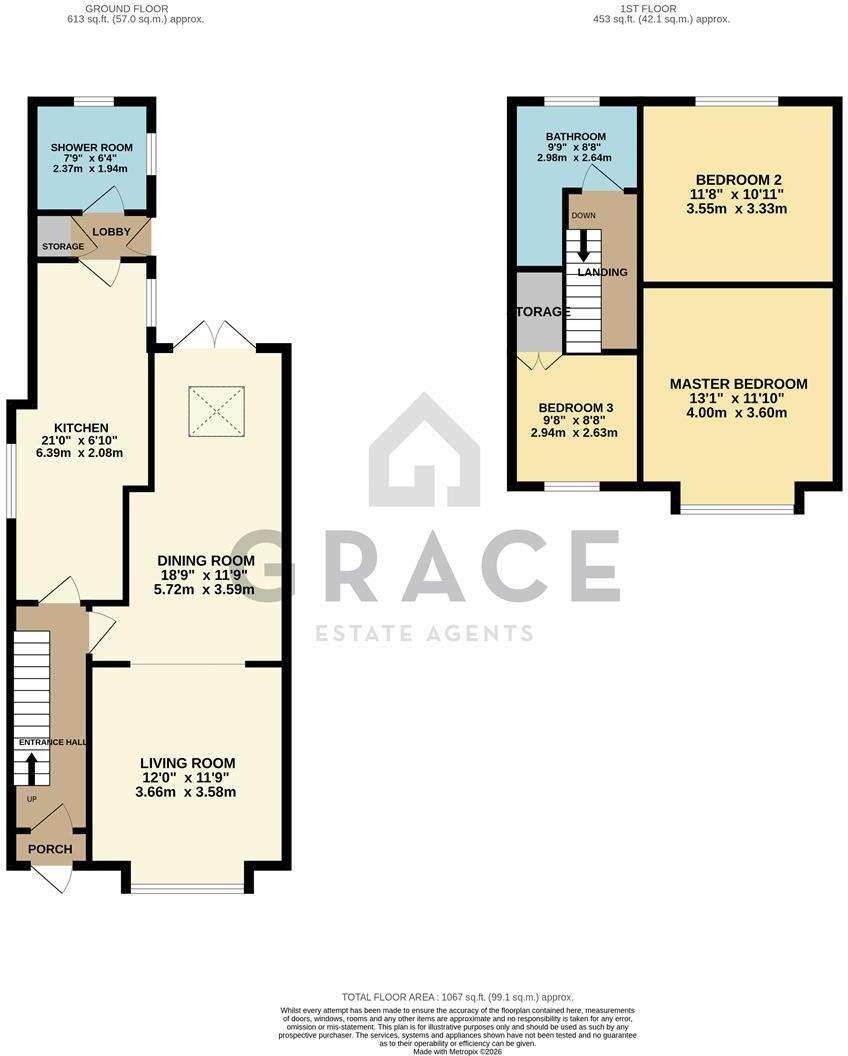 Avondale Road, Ipswich floorplan
