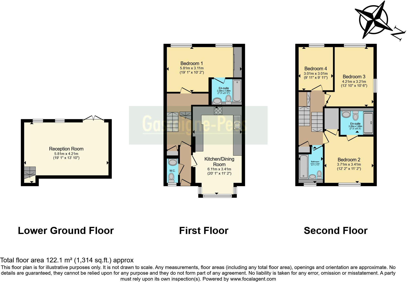 Consort Drive, Leatherhead, Surrey, KT22 floorplan