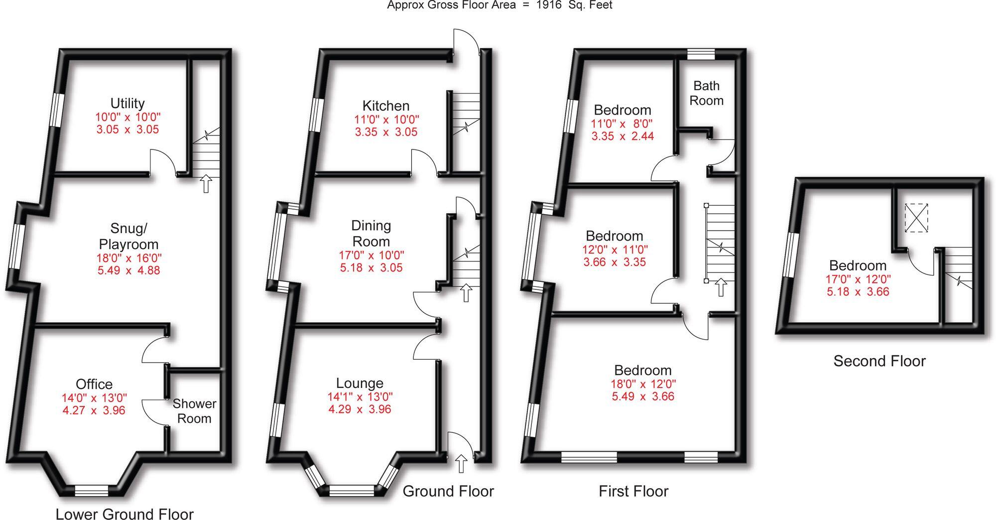Ashfield Road, Altrincham, WA15 floorplan