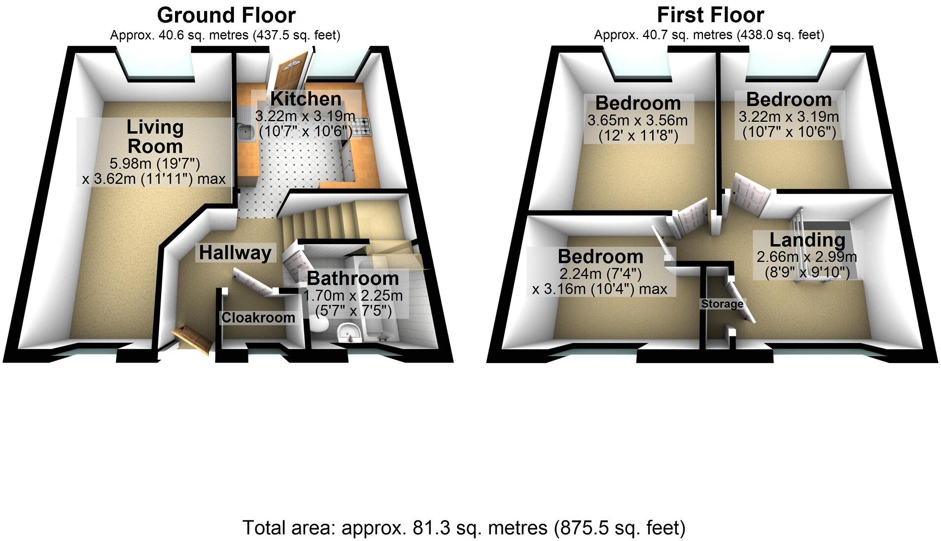 Church Street West, Pinxton, Nottingham, Nottinghamshire. NG16 6PX floorplan