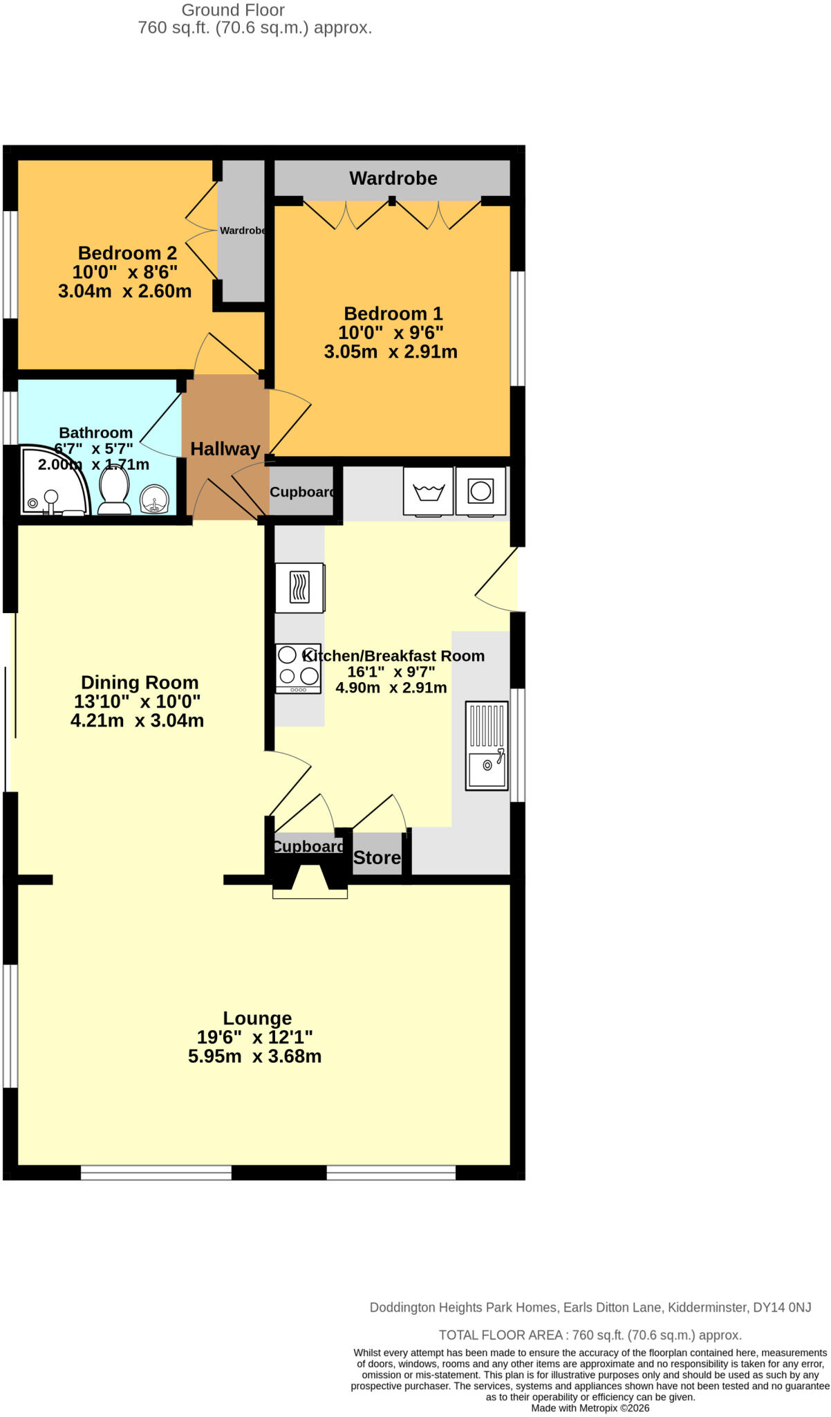 Earls Ditton Lane, Kidderminster, DY14 floorplan