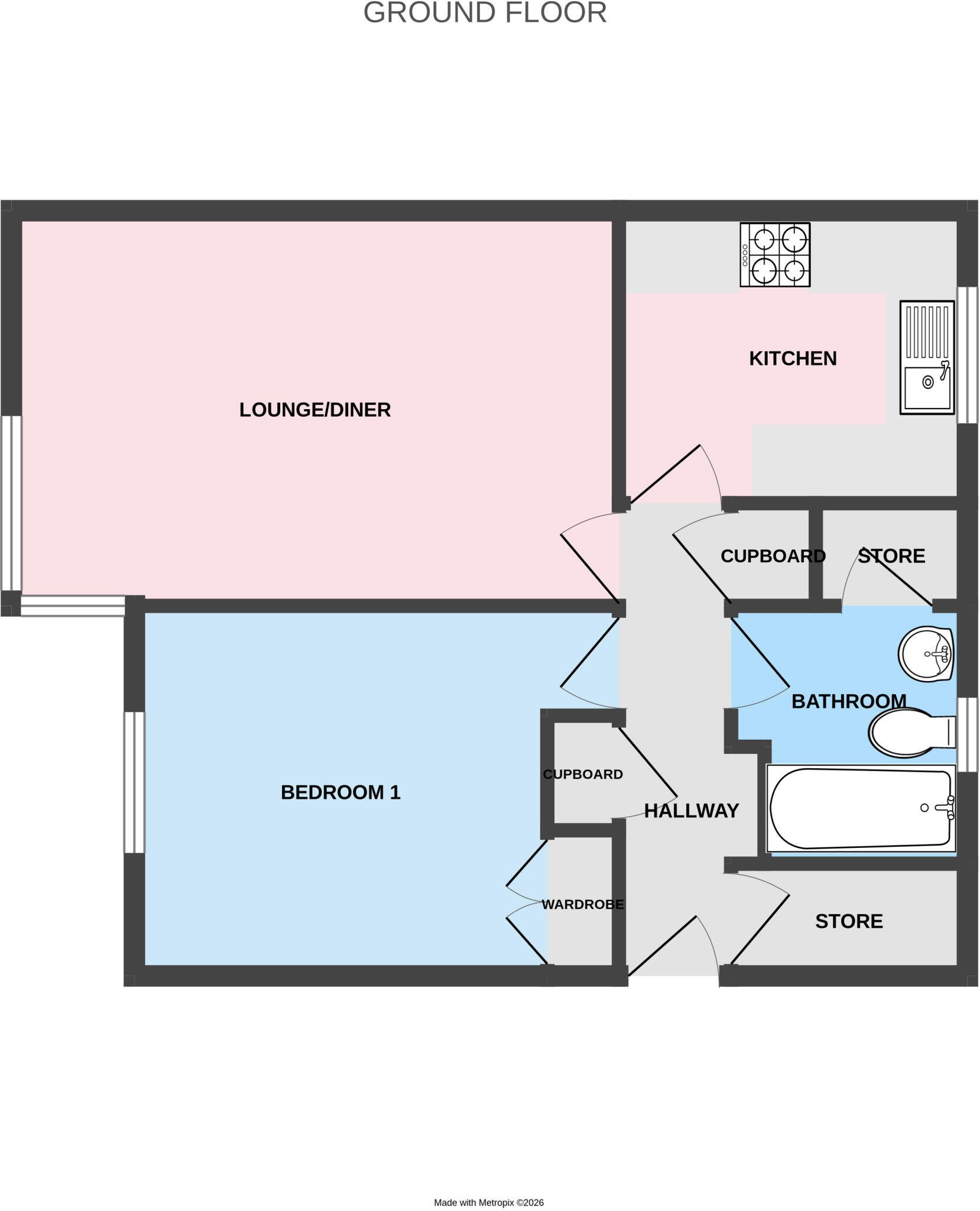 Dalford Court, Hollinswood, Telford, TF3 floorplan
