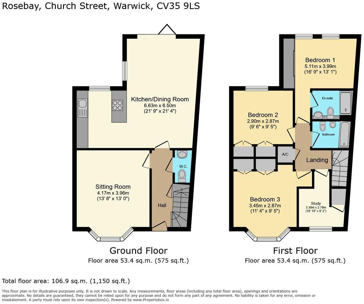 Church Street, Wellesbourne, Warwick floorplan