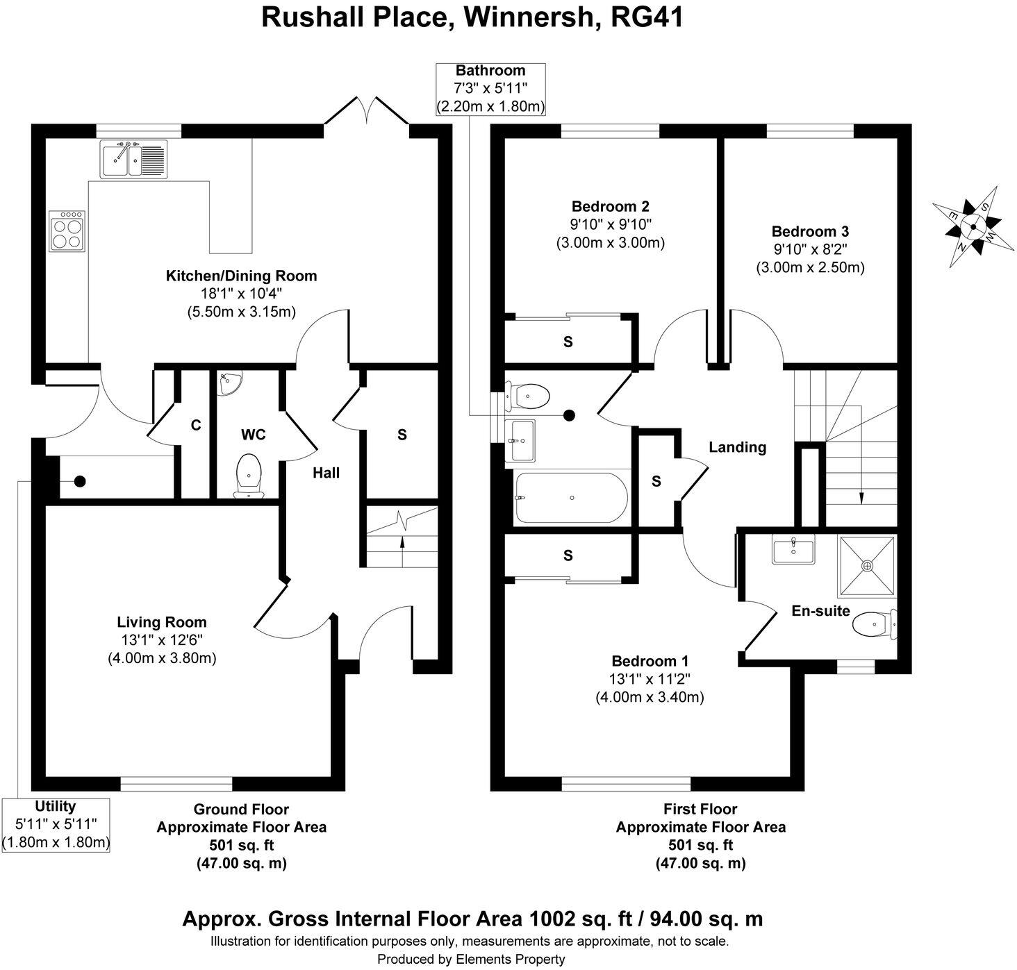 Rushall Place, Winnersh, RG41 floorplan