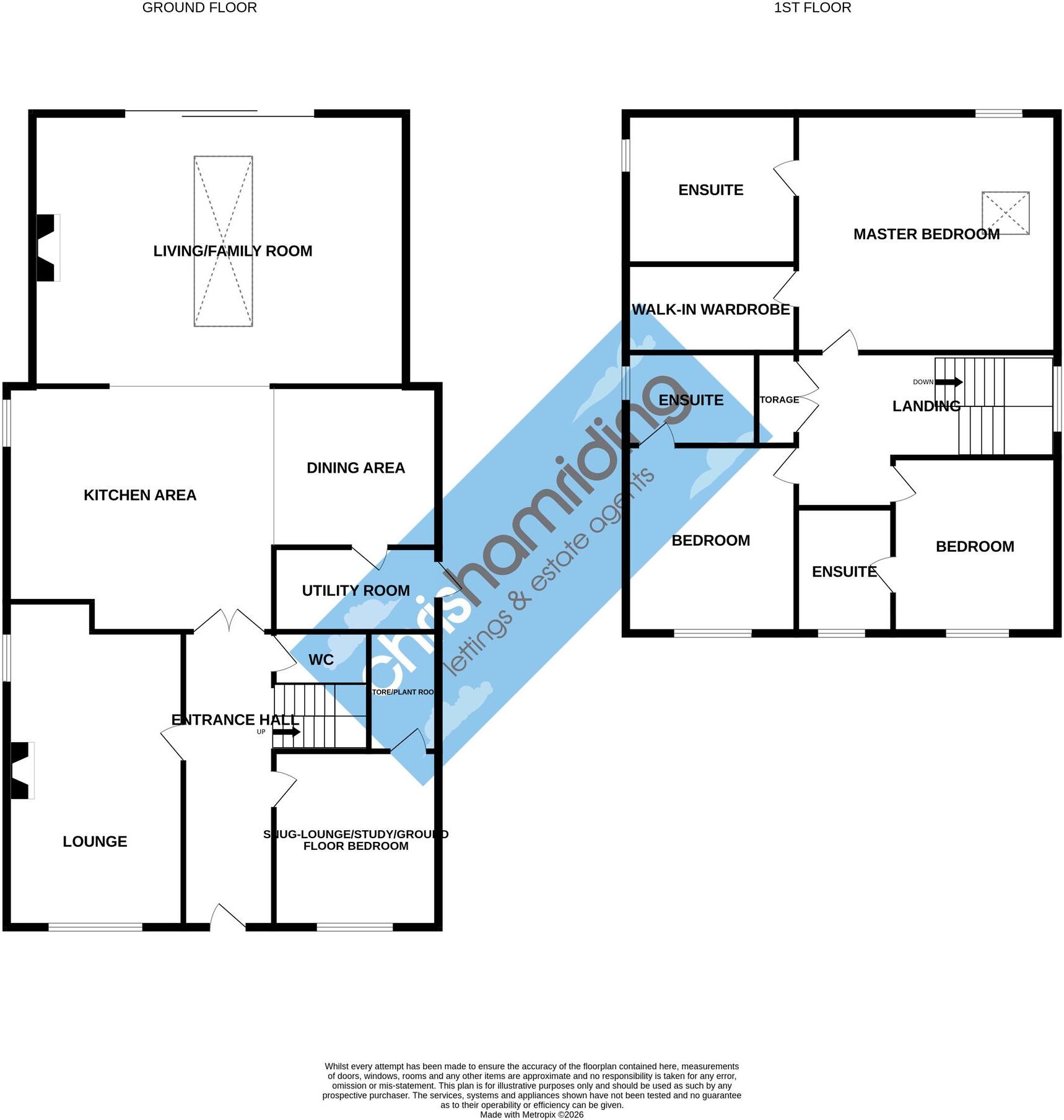 Congleton Road North, Church Lawton, Cheshire floorplan