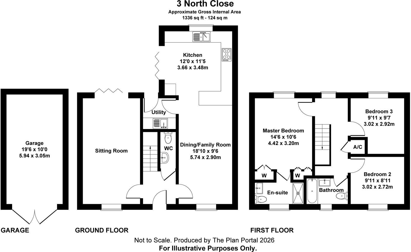 North Close, Great Bowden, Market Harborough floorplan