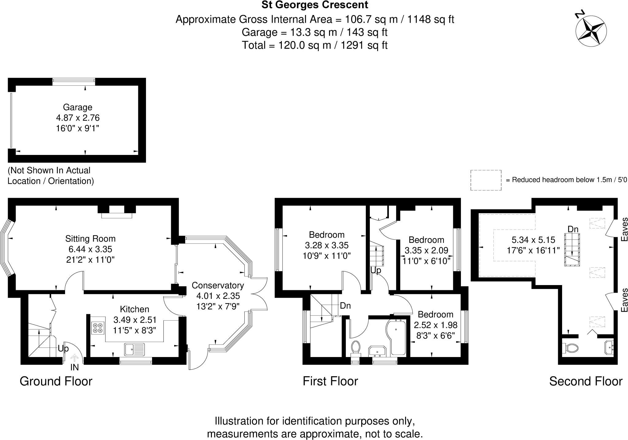 St. Georges Crescent, Cippenham floorplan