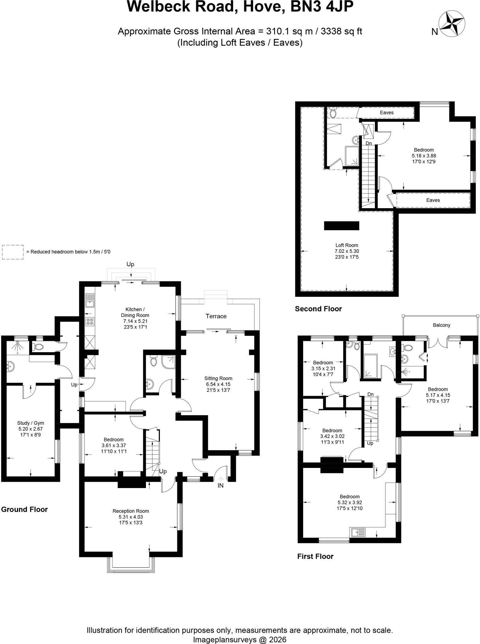Welbeck Avenue, Hove floorplan