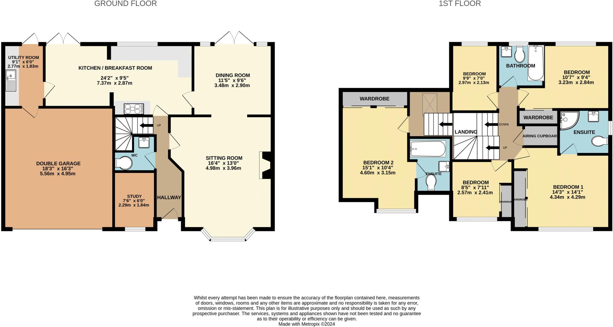 Brooklynn Close, Waltham Chase floorplan