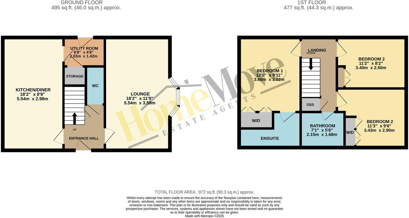 Limetree Way, Barkby, Leicester , Leicestershire, LE7 3AX floorplan