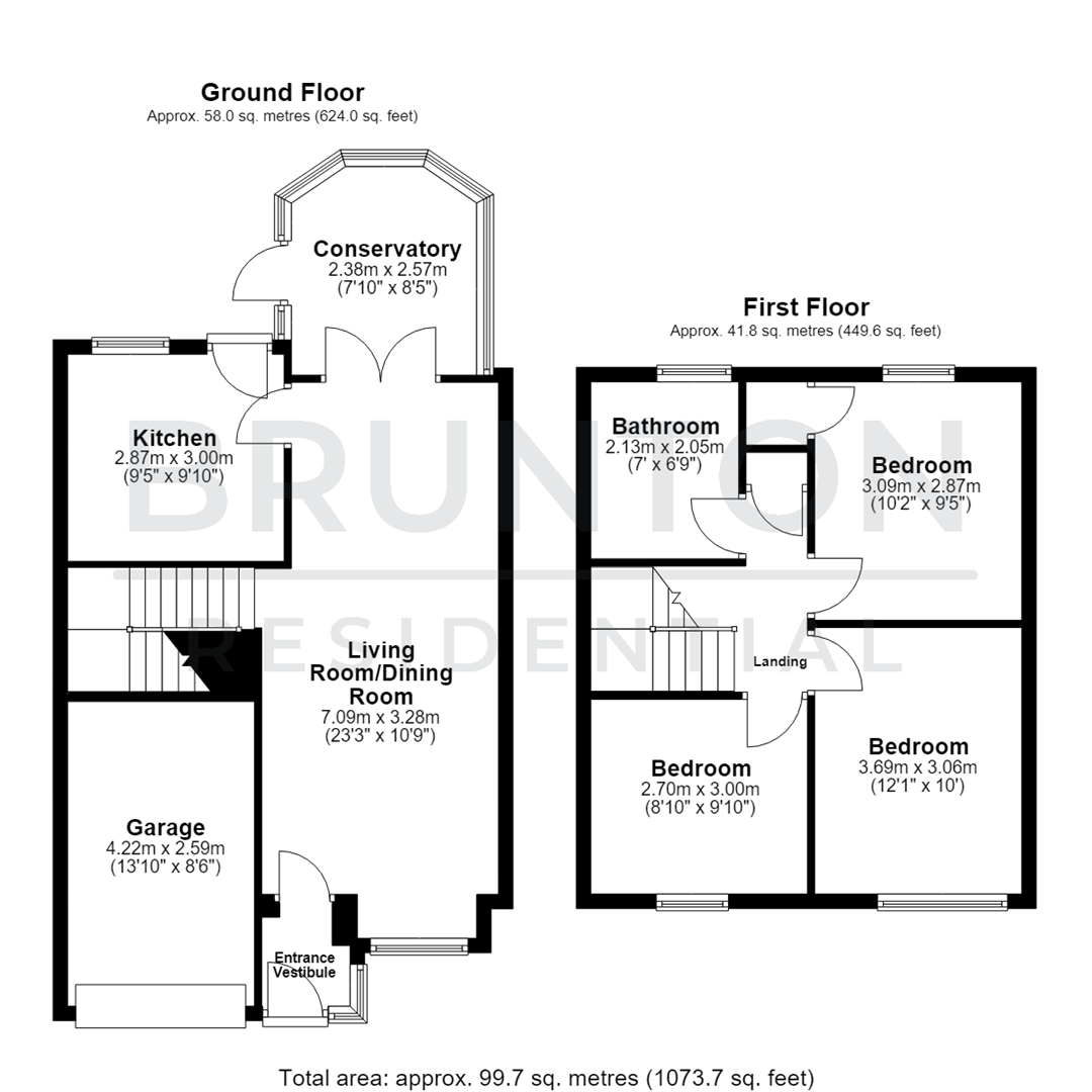 Oakley Close, Annitsford, Cramlington, NE23 floorplan
