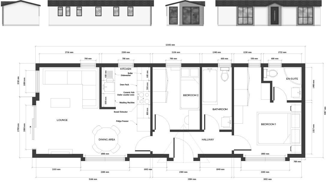 Heath Farm Park, SP3 floorplan