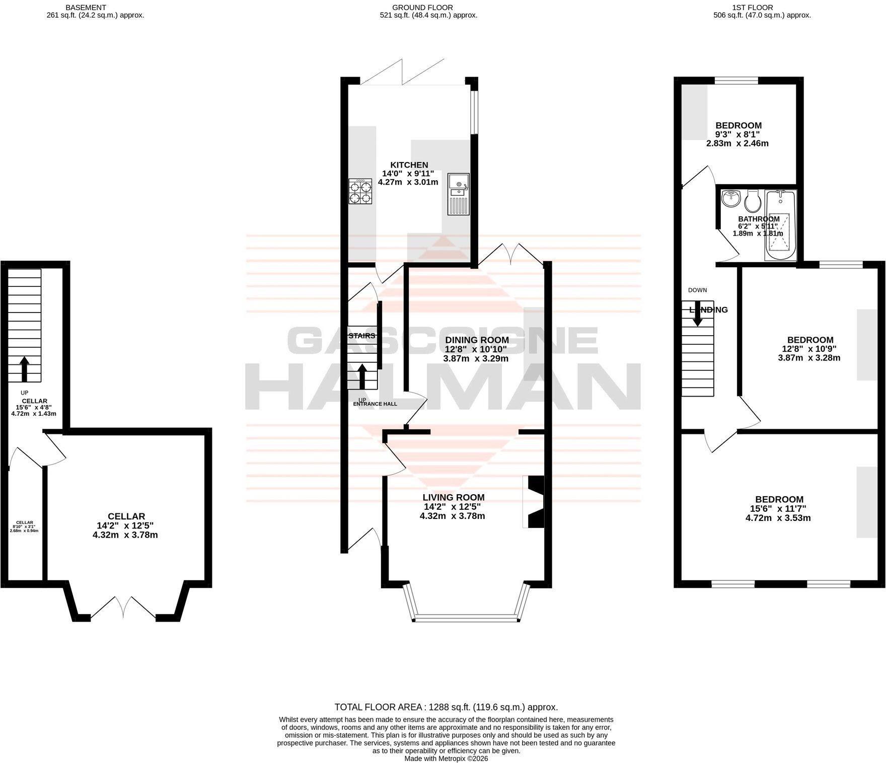 Mornington Road, Sale, M33 floorplan