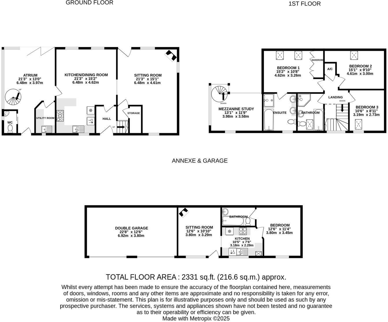 Tidnor Rise, Lugwardine, Hereford floorplan
