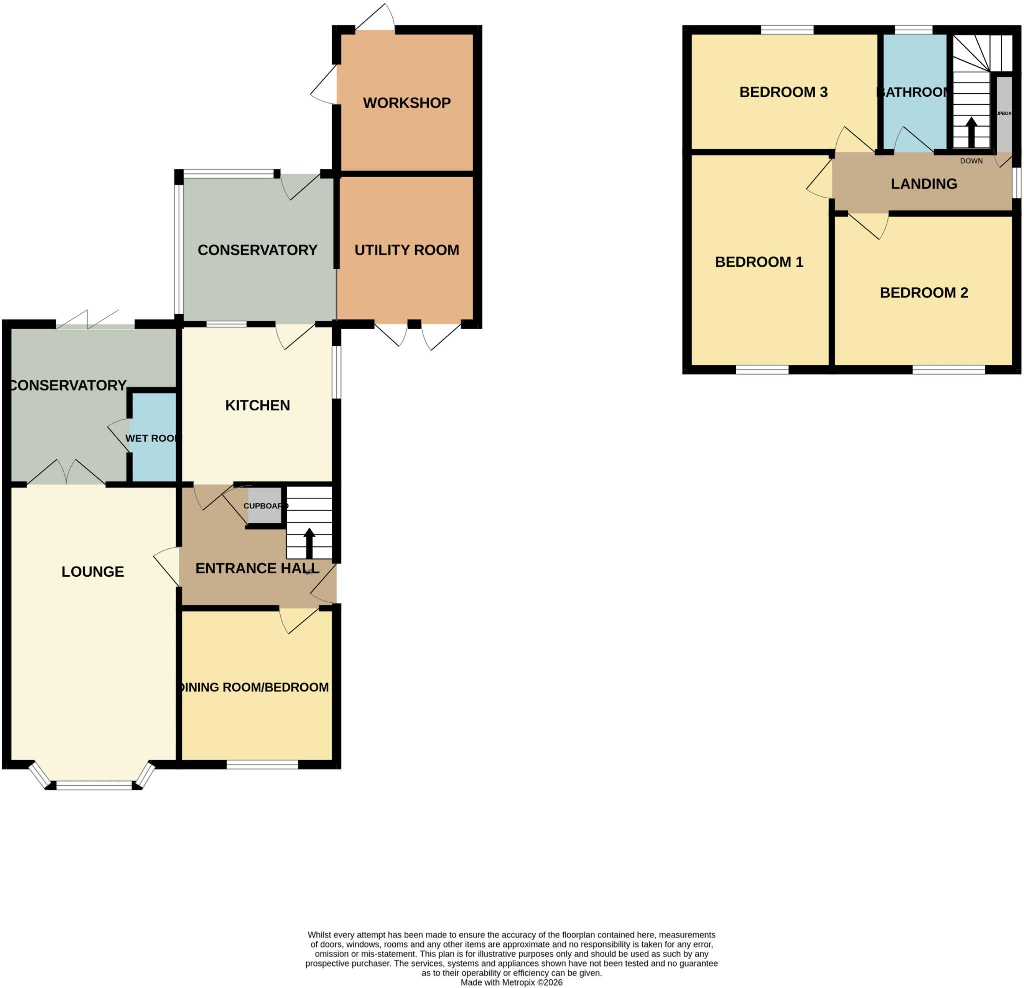 Church Lane, Winthorpe, PE25 floorplan